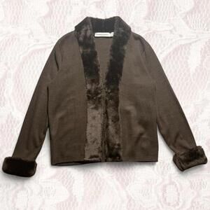 Women's Brown Cardigan